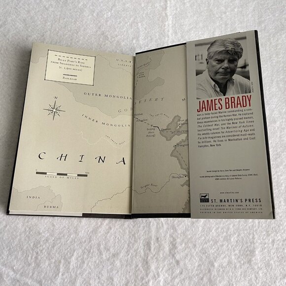 Warning of War A Novel Of The North China James Brady First Edition Hardcover DJ - Picture 12 of 12